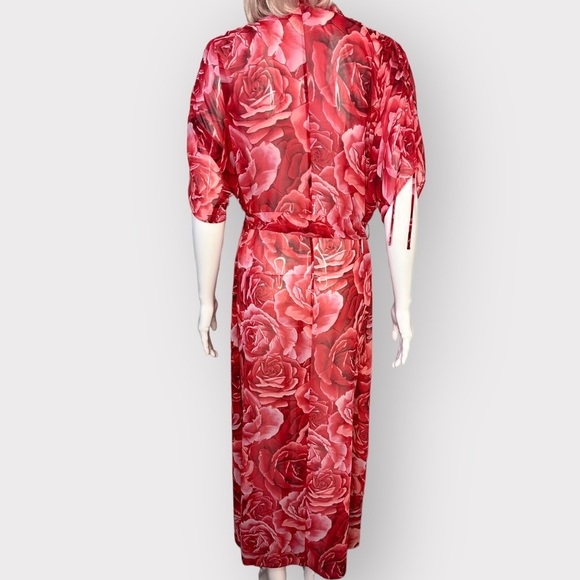 Vintage La Senza Rose Robe - Picture 7 of 8